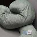 Cute Castle Pregnancy Pillows, Soft U-Shape Maternity Pillow with Removable Cover - Full Body Pillows for Adults Sleeping - Pregnancy Must Haves - Jumbo 57 Inch - Green