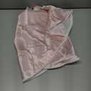 Civaner Pink Christmas Tree Skirt 36 Inches Satin Tree Skirt Lace Badge Trim Skirts Collar Decoration for Party Elegant Xmas Holiday Home Decorations