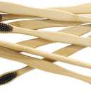 Extra Hard Bamoo Toothbrush 8 Pieces of One Pack Firm Bristles Super Hard Toothbrush