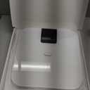 Smart Scale with Large Color Display, Digital Bathroom Scale for Body Weight BMI Muscle Mass, 25 Composition, Body Fat Scale with Heart Rate, 11.8" Large Platform, 400 lbs (White)