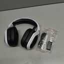 Ozeino 2.4GHz Wireless Gaming Headset for PC, Ps5, Ps4 - Lossless Audio USB & Type-C Ultra Stable Gaming Headphones with Flip Microphone, 40-Hr Battery Gamer Headset for Switch, Laptop, Mobile, Mac (Black and White)