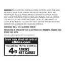 Atkins Vanilla Caramel Pretzel Protein Meal Bar, High Fiber, 2g Sugar, 4g Net Carbs, Meal Replacement, Keto Friendly, 5 Count, BB Date: 03/11/26