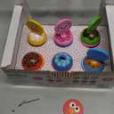 KIDS PREFERRED Sesame Street-Wood Mix-n-Match Cupcake Set for Toddlers