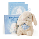 Tickle & Main Everybunny Prays The Praying Musical Bunny, Ideal Baptism & Christening Gifts for Girls, Babies & Toddlers on Easter (Blue, 7 in)
