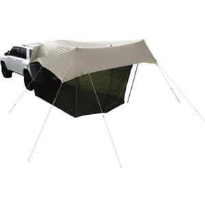 Slumberjack SJK Roadhouse Tarp, Hunting Camping & Overland Shelter Protects from Rain & Sun (Tarp with Screen)