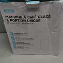 Mini Hot and Iced Coffee Maker Single Serve, for K Cup and Ground, 6 to 14 Oz Brew Sizes, with Recipe Book, for Home, Travel, RV, Office and Dorm, Violet