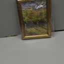 Gold Framed Wall Art Monet Floral Landscape Painting Picture Wall Decor Vintage Country Poster Print Artwork for Bedroom Living Room Home Decoration