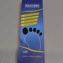 Plantar Fasciitis Insoles for Men Women - Orthotics Inserts, Shoe Insoles Arch Support Flat Feet Inserts Work Boot Insoles for Standing All Day (Mens 9-9 1/2 | Womens 11-11 1/2) (Blue)