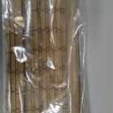 LazBlinds No Tools No Drill Cordless Bamboo Roman Shades, Light Filtering Window Treatment, Roll Up Bamboo Blinds for Windows 27'' W x 48'' H, Brown