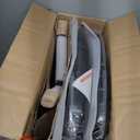 Desk Chair No Wheels, Criss Cross Chair Wide Cross Legged Office Desk Vanity Chair, PU Leather Armless Adjustable Swivel Chairs for Home Computer Task Black