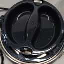 Elite Gourmet EGC007CHC# Rapid Egg Cooker, 7 Easy-To-Peel, Hard, Medium, Soft Boiled Eggs, Poacher, Omelet Maker, Auto Shut-Off, Alarm, 16-Recipe Booklet, Charcoal Grey