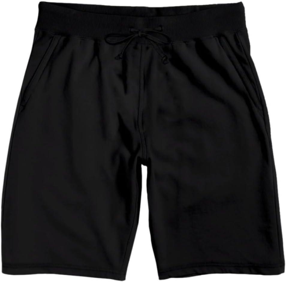 Adult Black Lounge Shorts-Large (L)