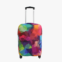 Explore Land Travel Luggage Cover Suitcase Protector Fits 27-30 Inch Case (Geometry, L)
