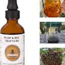 2 oz Carpenter Bee Bait Lure Traps for Outside, Attractant for Wasps, Yellow Jacket, Bees, Hornets, Insects Outdoor, Great for Hanging Insect Traps