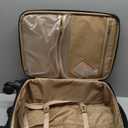 LOVEVOOK Carry On Luggage 22x14x9 Airline Approved, 22 Inch Softside Suitcases with Spinner Wheels, Lightweight Carry-on Suitcase with TSA Lock for Women Men, Large Luggage for Travel Business Trip (Black)