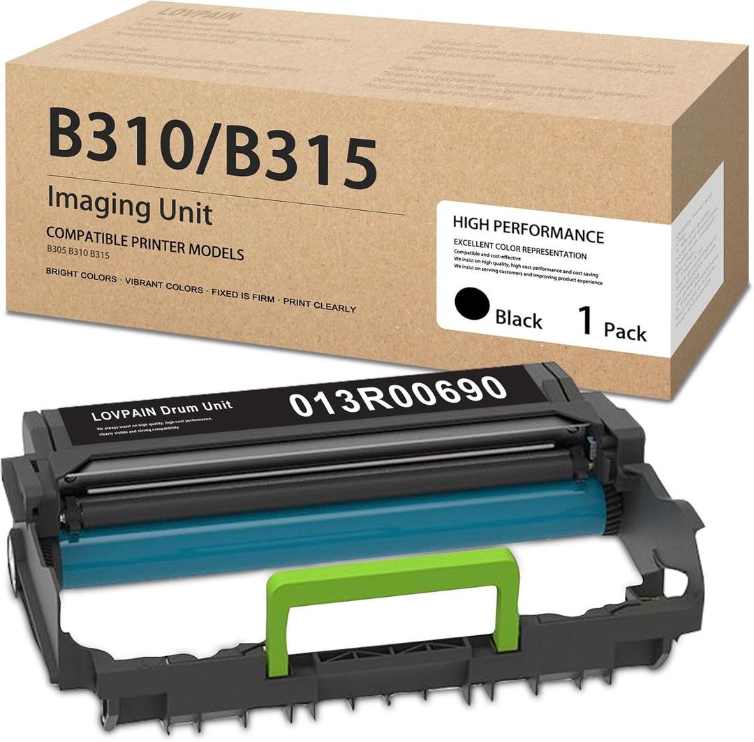 B310 Imaging Unit - 1 Pack 013R00690 Drum Unit Replacement for Xerox B305 B310 B315 Printer