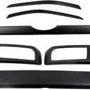 HIGH FLYING for Toyota 4Runner Limited 2016-2024 Car Accessories Front Bumper Grille Inserts Protector Molding Cover Set of 6PCS ABS Matte Blackout (Only fit Limited, Not Fit Nightshade)