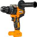 Nichilas Cordless Drill Compatible with DEWALT 20V MAX Battery, Impact Driver Variable Speed 150Nm Brushless Motor for Professional Worker (Battery Not Included)