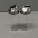 Aelga 12 OZ Glass Sugar Dispenser with Pour Spout, Weighted Pourer, for Coffee, Tea & Baking, 2 Pack