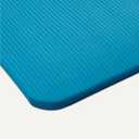 Amazon Basics 1-Inch Extra Thick Workout Exercise Yoga Mat with Carrying Strap, Textured Non-Slip Surface, Memory Foam, 74" x 24", Aqua