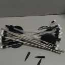 Zavothy Solar Garden Lights, Christmas Decorations Solar Fairy Lights Outdoor Waterproof, 4 Pack 32LEDs Sway by Wind, Dancing Fireflies Light for Garden Decor Yard Patio Pathway Decoration