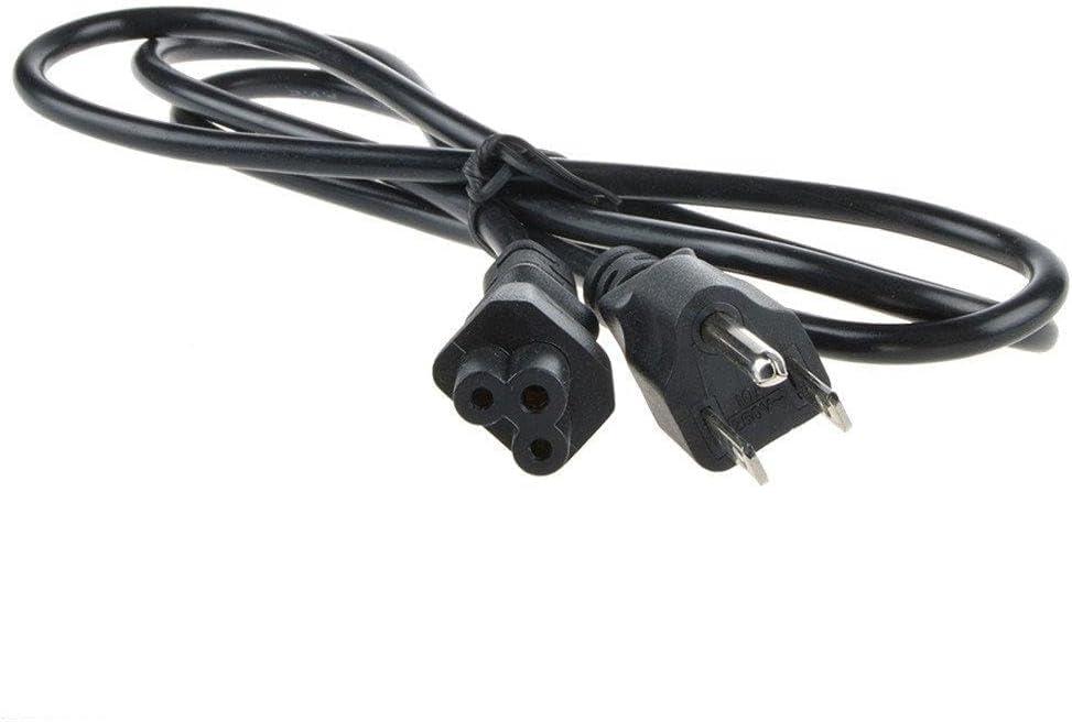 5ft Power Cord US/USA 3 Pin Plug to C5 Clover Leaf Cloverleaf Lead Cable