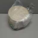 WELLIFE 7 Inch Paper Plates, 125-Pack Small Dessert Paper Plates Bulk, 100% Compostable Biodegradable Bagasse, Eco-Friendly Disposable Plate for Dessert,BBQ,Picnic,Party (BPI Certified,Microwaveable) (Natural)