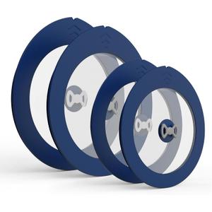 4 Pack Replacement Lids for Pyrex 7201-PC 4 Cup and 7402-PC 6/7 Cup Glass Containers Mixing Bowl Storage Cover Leakproof