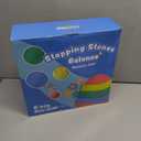 Stepping Stones for Kids  Toddler Stepping Stones for Balance and Sensory Play, Non-Slip Indoor and Outdoor Balance Toys for Boys and Girls Age 3+, Stackable 6 Pcs Set