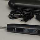 Philips Sonicare ProtectiveClean 5300 Rechargeable Electric Toothbrush, with Pressure Sensor, 3 Cleaning Modes, SmarTimer and QuadPacer, with 2 Bonus Brush Heads, Travel Case, Black, Model HX6423/34