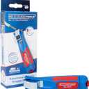 WEICON Cable Stripper No. 8-27 | Multi Stripping Knife | with adjustable cutting depth | for all common round cables | Working range 8-28 mm