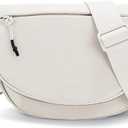 Fashion Crescent Moon Bag For Women & Men - Medium Nylon Shoulder Bag With Adjustable Strap, Lightweight & Foldable Design