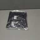 YuKaiChen Women's Polo Shirts Casual Summer Collared Tops Short Sleeve Knit Tops V Neck (Medium, Black)