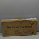 37 Keys Piano Keyboard for Beginners -1200mAh Rechargeable Electronic Musical Instrument with Mic LED Screen 200 Tones 200 Rhythms 50 Demos, Birthday Gift for Kids