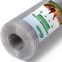 Hardware Cloth 1/4 inch 23 Gauge Small Size 304 Stainless Steel mesh Chicken Welded Wire Fencing Wire Mesh Roll Fencing Garden Fence Squirrel Tunnel Network 12in×20ft