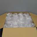 FOCUSLINE 32 Pack Plastic Glasses Stemless, 12 Oz Crystal Clear Disposable Cups, Reusable Plastic Glasses for Parties Weddings, Shatterproof Recyclable and BPA-Free