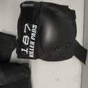 187 Killer Pads Fly Knee Pads - Grey w/White Caps - Large (Black, X-Small)