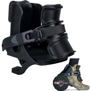 Foot Dumbbell Attachment, Dumbbell Weights for Legs Holder, Weight Training for Legs, Adjustable1-120 lbs, Leg&Core&All Around Workout, Left/Right Foot