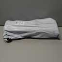 Reinforced Plastic Mesh Fence Roll with 100 Pcs Cable Ties (250x5mm) and Gloves, 16.4 ft x 15.75" Plastic Chicken Wire Fencing, Balcony Netting for Pets, Dogs, Cat, Rabbits & Poultry- Black