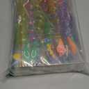 24Pcs Beach Drinking Straws Beach Ball Pool Summer Birthday Party Supplies Decorations with 2Pcs Cleaning Brushes