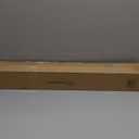 White Curtain Rods for Windows 66 to 120 - 1 Inch Heavy Duty Blackout Curtain Rod Set,Adjustable Farmhouse Drapery Rods with Brackets