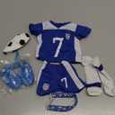 American 18 inch Doll Clothes Accessories-Soccer Uniform Compatible with 18 Inch Girl Dolls (Sports)