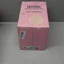 LIYH 96 Pcs Pink and Gold Disposable Plastic Dessert Plates and Forks Set - 7.5" Plastic Appetizer Plates & 9" Gold Cake Forks for Tea Parties, Birthdays, Baby Shower 48 Guests