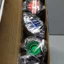 Cawiew 4 Pack Light up Sword Saber with FX Sound (on-Off Control) and Full Retractable Handle, 4 Colors LED Glow in The Dark Toy for Kids Adult