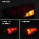 Huray Left Halogen Outer Tail Light Fit for Chevy Trailblazer L/LS/LT 2021-2025 LH Taillight Back lamp Rear Brake Lamp Assembly OE Style Replacement for GM2804147 (Driver Side)