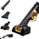 Shark UltraCyclone Pet Pro Plus Cordless Hand Vacuum, Powerful Suction, Handheld Vacuum for Car & Home, Pet Power Brush, Crevice Tool, Scrubbing Brush, XL Dust Cup, Black, CH951