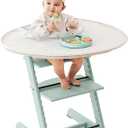 Food Catcher Fit for Stokke Tripp Trapp High Chair, Waterproof Long Sleeve Eating Bib, Baby Feeding Essentials, Accessories for Highchair