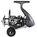 Sougayilang Fishing Reel 13+1BB Light Weight Ultra Smooth Aluminum Spinning Fishing Reel with Free Spare Graphite Spool (XY3000)