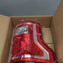 OKLPF Rear Brake Tail Light Compatible With 2015 2016 2017 Ford F150 F-150 Replace FL3Z13405A FO2800239,Replacement Red Taillight Assembly,Included Bulbs,Left Driver Side