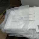 TrueCraft PVC Peaked Top Surface Mount Gable Vent, 18"W x 24"H Overall Frame Size, 11/12 Pitch: 1" x 3-1/2" Standard Trim Frame, Functional